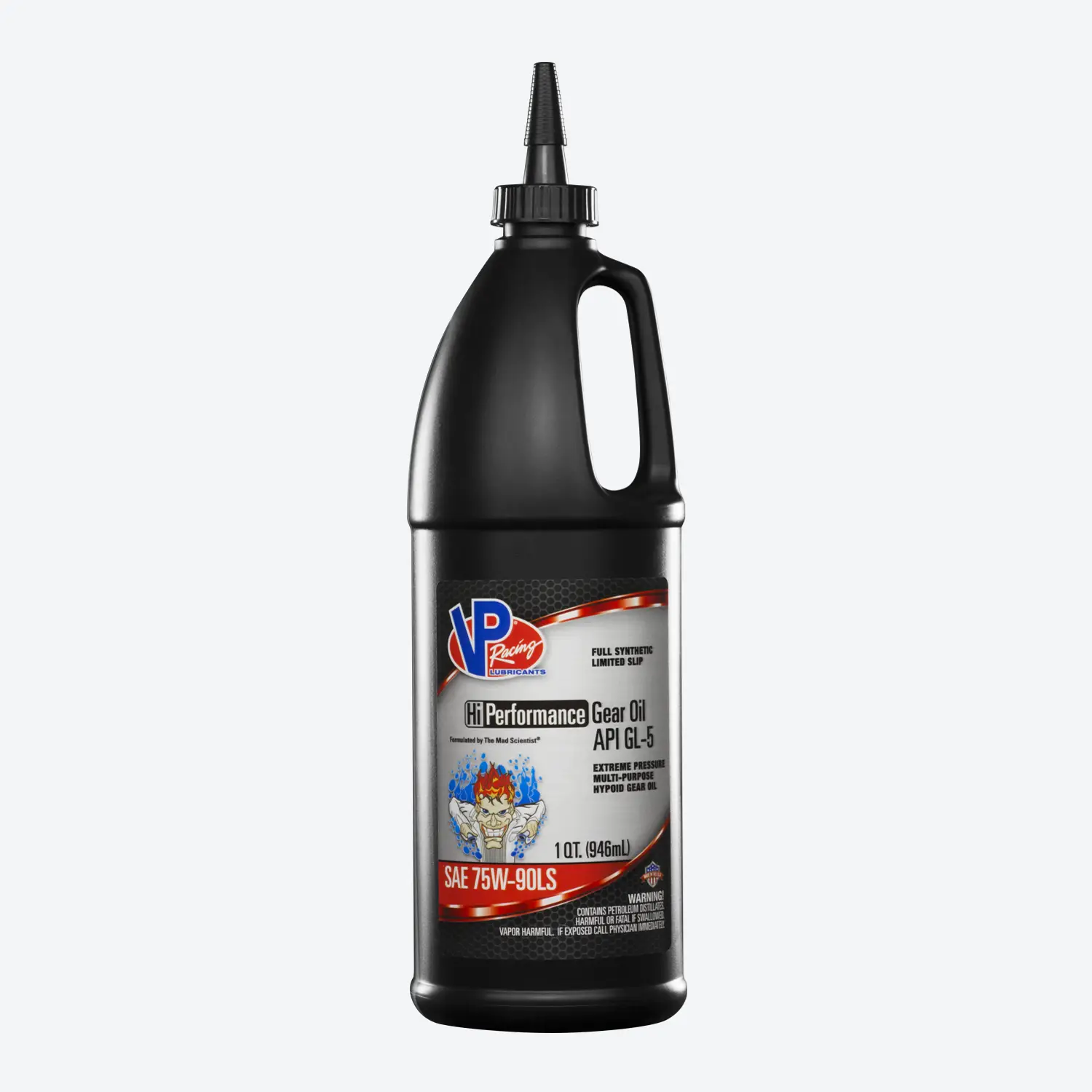 Hi-Performance 75W90 Gear Oil - Limited Slip, Full-Synthetic GL5