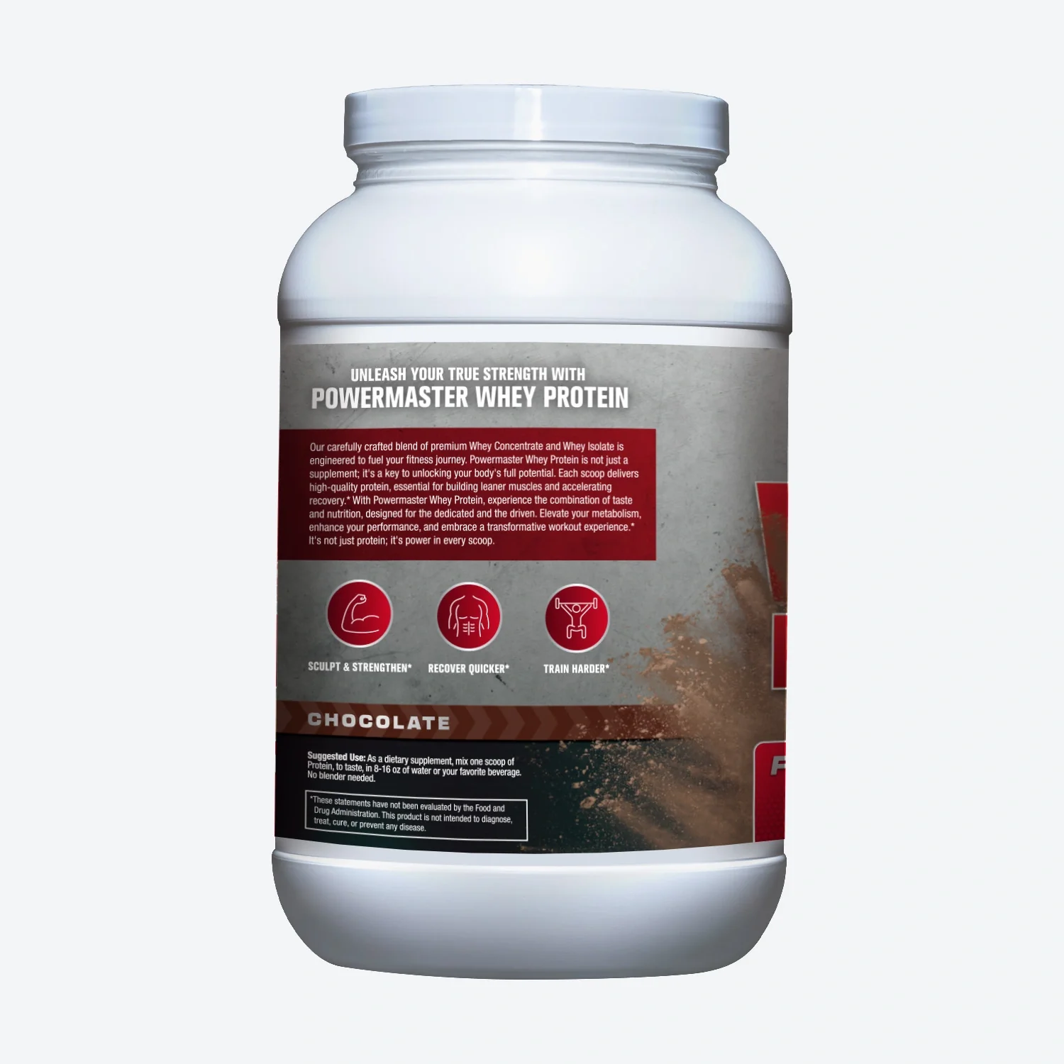 Chocolate Whey Isolate Protein Powder - Image 3