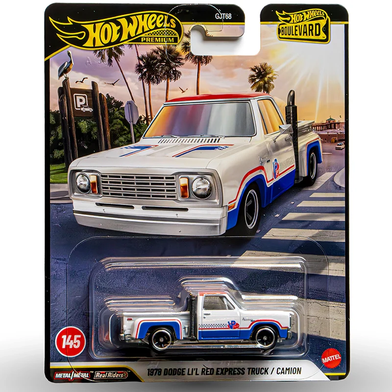 Hot Wheels 1978 Dodge Lil Red Express Truck (1:64 Scale) - Image 3