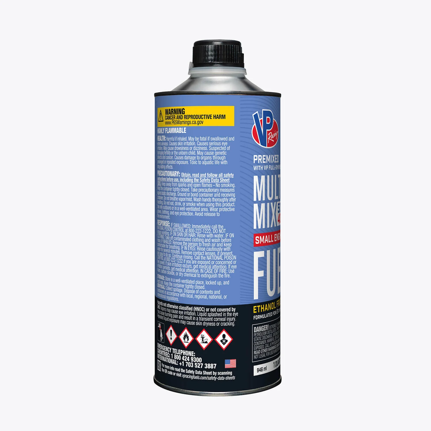 VP Multi-Mix 40:1/50:1 Premixed Fuel for 2-Cycle Engines - Image 4