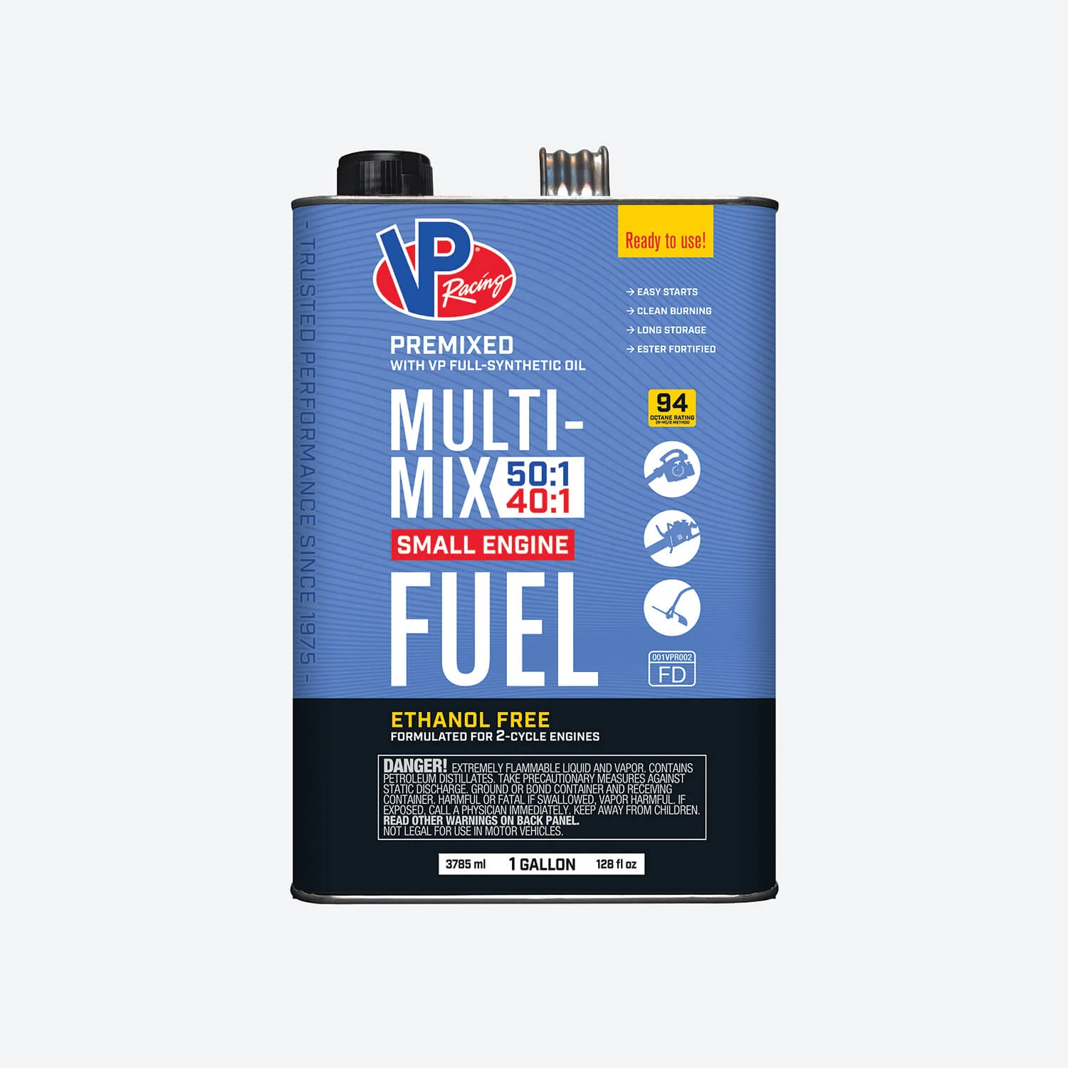 VP Multi-Mix 40:1/50:1 Premixed Fuel for 2-Cycle Engines - Image 5