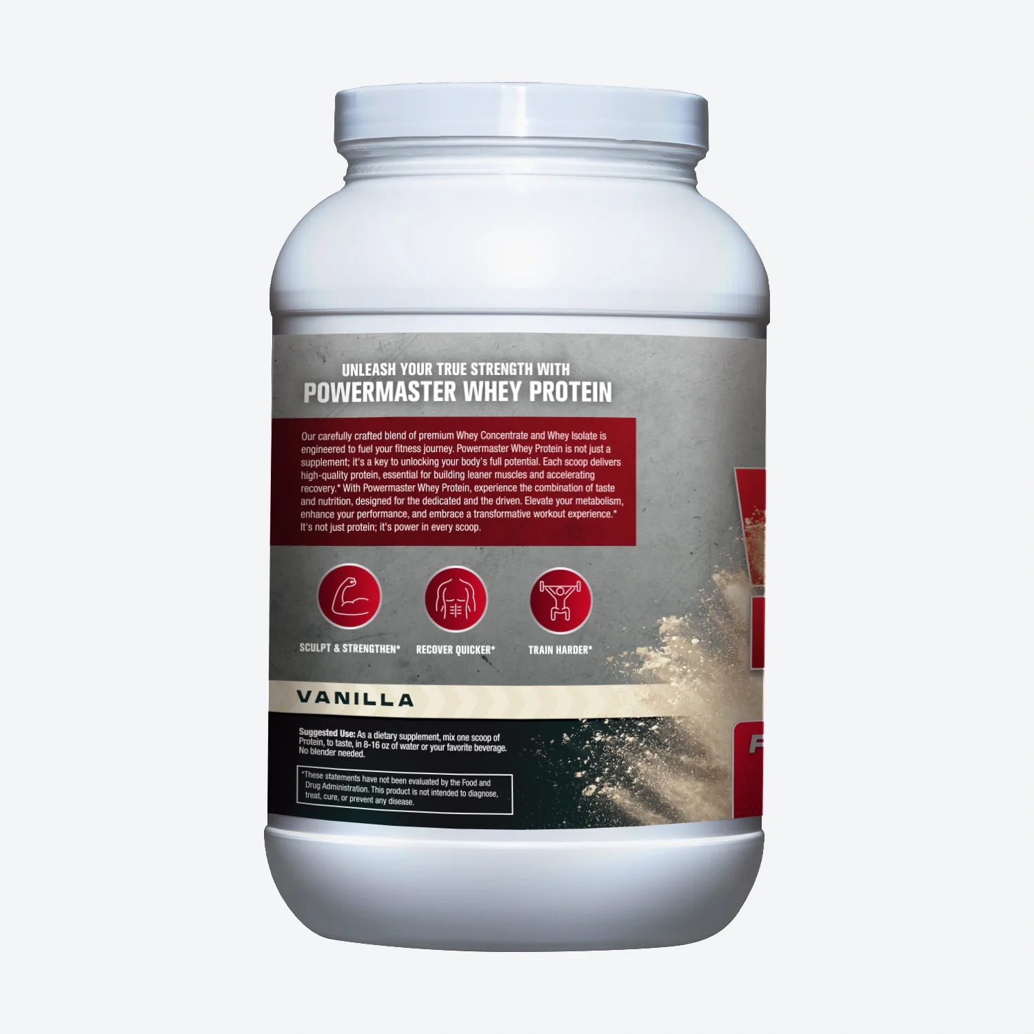 Vanilla Whey Isolate Protein Powder - Image 3